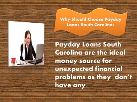 Payday Loan South Carolina